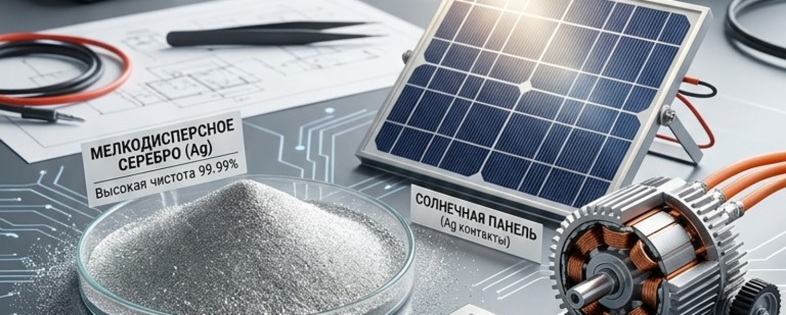 Серебряные токопроводящие пасты: Настоящее и Движущие силы роста